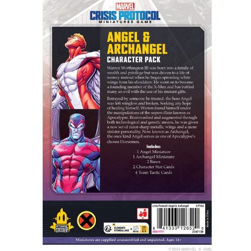 Marvel Crisis Protocol Angel and Archangel